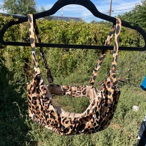 Leopard Bathing Suit Top